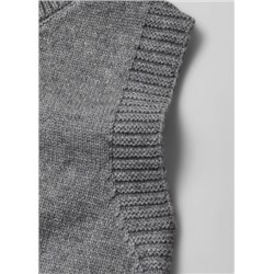 Вязаная жилетка для мальчиков и девоечк