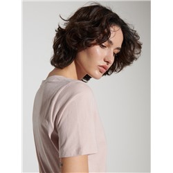 T- Shirt mit V-Ausschnitt