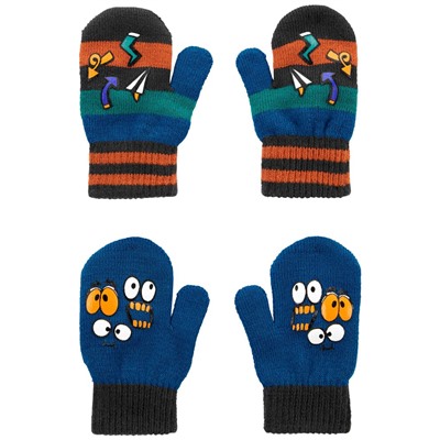 OshKosh | Toddler 2-Pack Gripper Mittens
