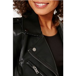Chaqueta biker Negro