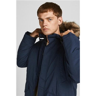 Chaqueta con capucha Azul marino