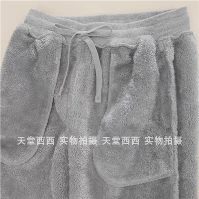 Мужские тёплые штаны с меховой изнанкой СК