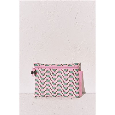 Bolsa bañador- bikini impermeable estampado geométrico