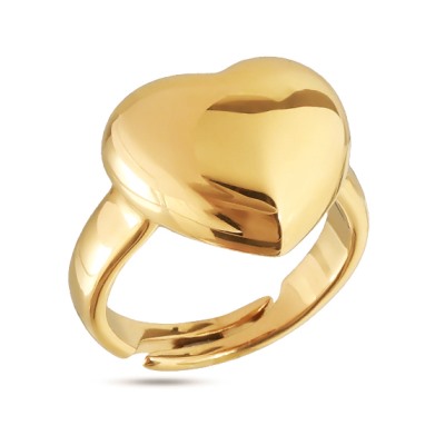 Кольцо Сердцебиение (покрытие золото), Есть комплект