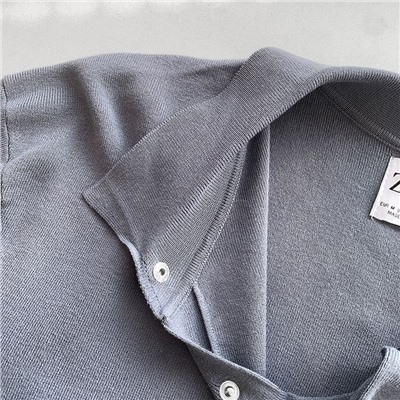 Мужской джемпер-поло с короткими рукавами ЗАР*А