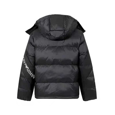 Мужская плотная куртка-пуховик с капюшоном Empori*o Arman*i EA*7