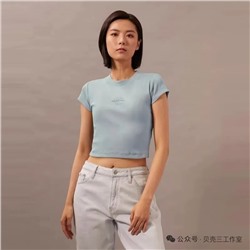 Женская укороченная футболка/топ 3 цвета СК