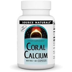 Coral Calcium  600 mg SOURCE NATURALS