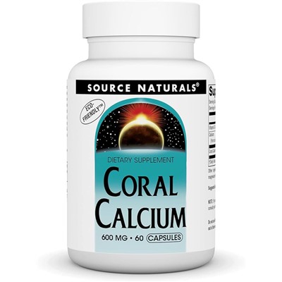 Coral Calcium  600 mg SOURCE NATURALS
