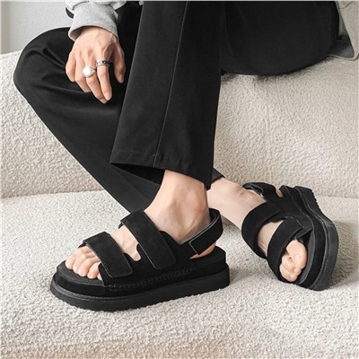 Женские замшевые босоножки  УГ*Г