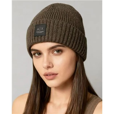 Зимняя теплая вязаная шапка EMPORIO ARMAN*I