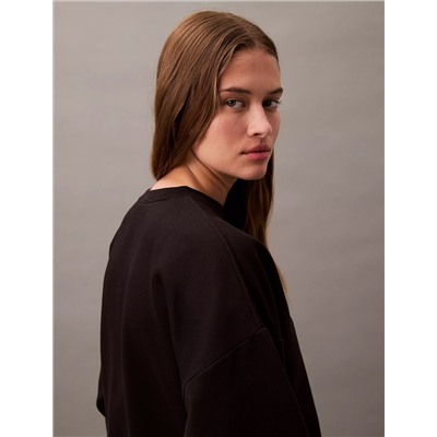 Archive Logo Fleece Cropped Sweatshirt