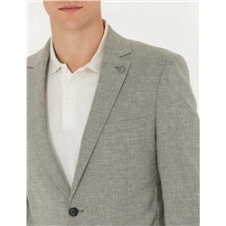 Haki Ex. Slim Fit Ceket