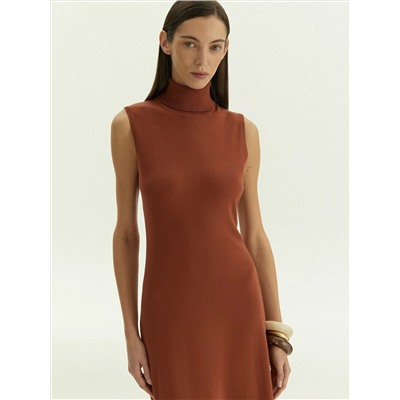 Платье без рукавов, PL1737/clarity