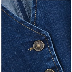 Женский джинсовый жилет