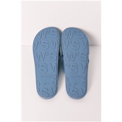 Zapatillas casa denim rayas