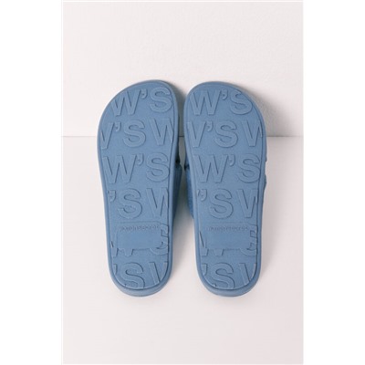 Zapatillas casa denim rayas