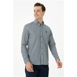 Erkek Lacivert Uzun Kollu Gömlek