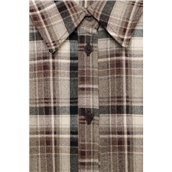 CHECKED FITTED SHIRT