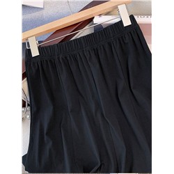 Трикотажная юбка для девушек Plus Size