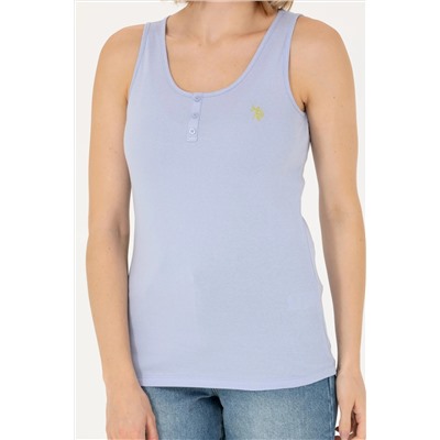 Kadın Mavi Basic Tişört