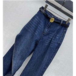 Новинка 2026  Крутые и стильные женские джинсы  нестандартной формы с ремнем ДИО*Р