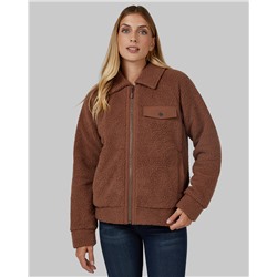 WOMEN'S TEDDY SHERPA JACKET