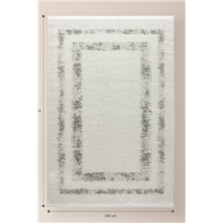 Vence Halı - Beyaz/Gri - 155x225 cm