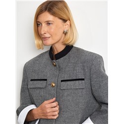 Жакет с манжетами, ML795/pan