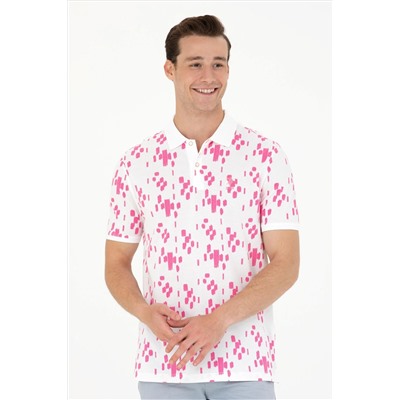 Erkek Pembe Polo Yaka Tişört