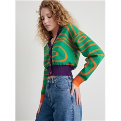 Короткий кардиган