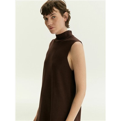 Трикотажный топ, B3106/chocolis