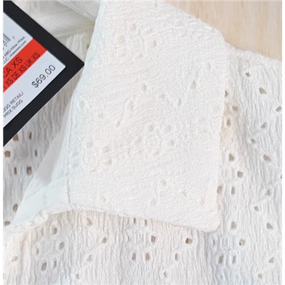 Женская рубашка с коротким рукавом