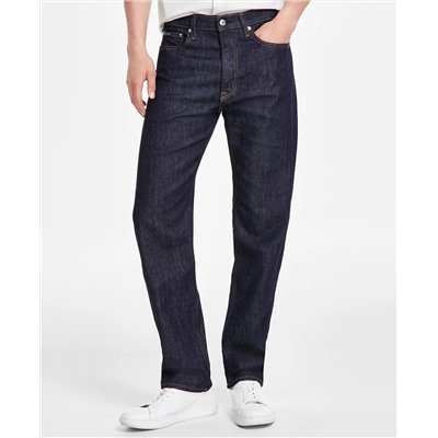 Calvin Klein Men's Standard Straight-Fit Stretch Jeans