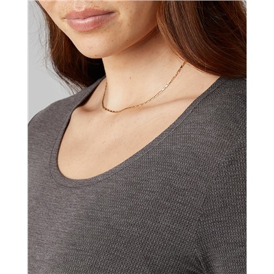 WOMEN'S MIDWEIGHT BASELAYER SCOOP TOP