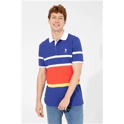 Erkek Mavi Polo Yaka Tişört