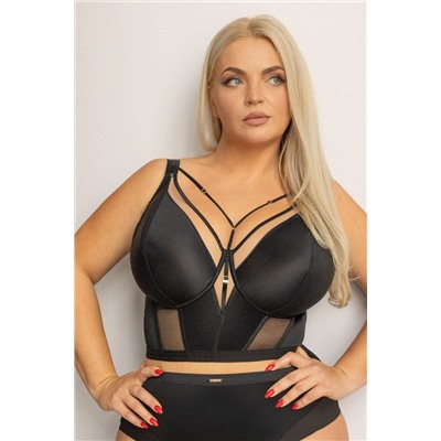 SIMPLE Bralettelongline Бюст KRIS LINE