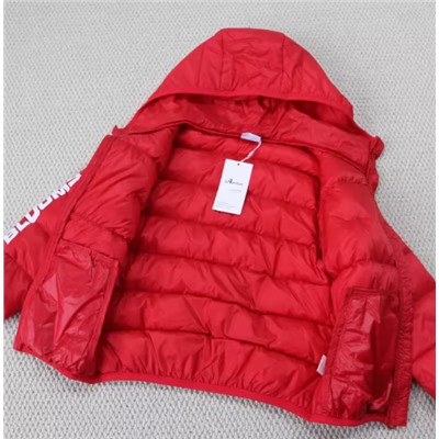 Детская легкая пуховая куртка для мальчиков