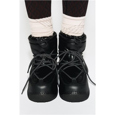 LAMINATED QUILTED ANKLE BOOTS - SKI COLLECTION
