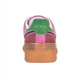 GUESS Women's Inart Low Profile Sporty Gum Bottom Lace-Up Sneakers