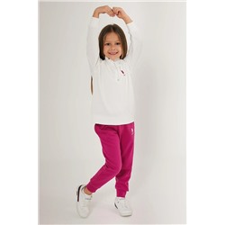 Kız Çocuk Krem Pijama Takımı