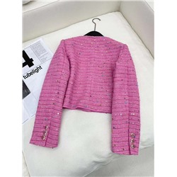 Яркий твидовый пиджак  CHANE*L 🌸  Реплика 1:1