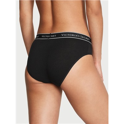 Logo Cotton Hiphugger Panty