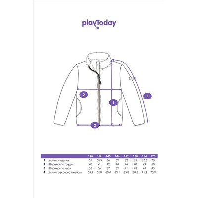 Толстовка PLAYTODAY, 1064379