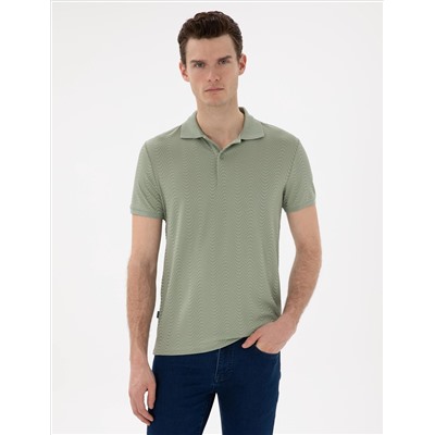 Çağla Slim Fit Polo Yaka Tişört