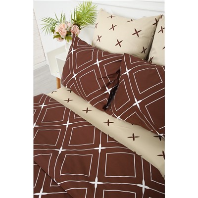 Простыня на резинке сатин Искушение-компаньон