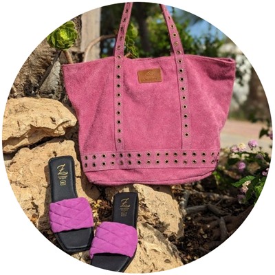 Ab.Zapatos 3420 BENEDETTO+Ab.Zapatos SHOPPER Fuxia АКЦИЯ