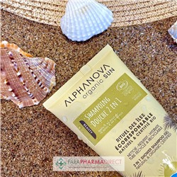 Alphanova Sun Shampoing Douche 2 en 1 Parfum Monoï BIO 150 ml