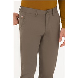 Erkek Vizon Kanvas Pantolon