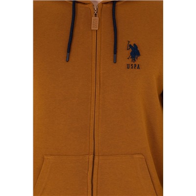 Erkek Coconut Kapüşonlu Örme Hırka